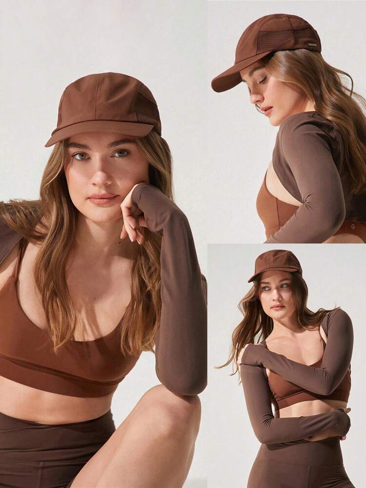 All-Day Adventure Lightweight Sweat-Wicking Breathable Side Mesh Adjustable Cap Hat Daily Casual Wear