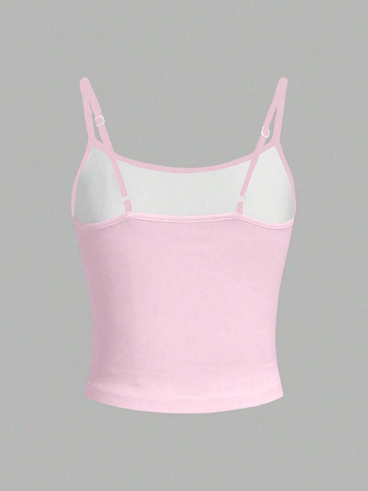 INAWLY Solva Women Simple Print Spaghetti Strap Camisole, For Daily Wear In Summer - Multicolor - View 2