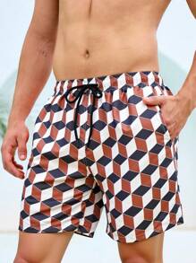 Surfspeed Men's Fashion Summer Beach Shorts - Multicolor - View 3