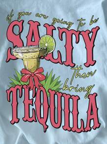 INAWLY Camiseta de verano de mujer de cuello redondo y manga corta, minimalista y con estilo