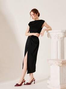 CUCCOO CHICEST Damen Spitz zulaufende Pumps mit hohem Absatz aus Kunstleder und großer Schleife, romantisch & süß, ideal für Dates, Nachmittagstee und Partys