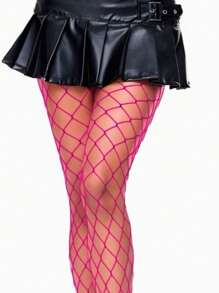 ROMWE Fashion Sexy High Elasticity Fishnet Tights