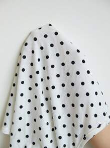 Elamini 女式波点吊带低背修身短款背心