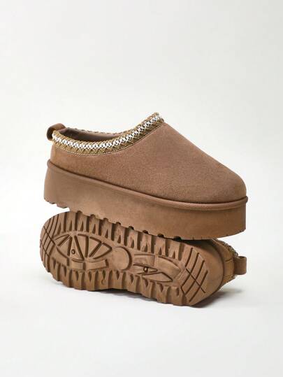 Solezae 女士清新高跟编织领木屐 - 舒适厚底拖鞋，记忆海绵鞋垫，防滑鞋底，假日度假风，夏季鞋履，春季鞋履，春假复活节圣诞节鞋履