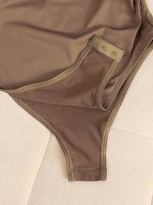 SHEIN 3件套青少年女孩休闲束腰无袖紧身衣 - 彩色 - 查看 5