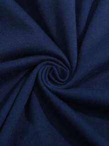 INAWLY Women's Summer Lobster Print Round Neck Short Sleeve Casual Regular T-Shirt - Blue - View 4