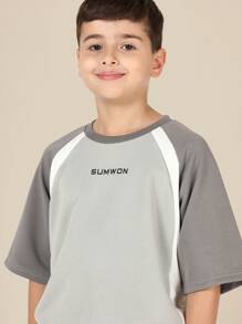 SUMWON Performanță premium Stil de viață Atletic Co-Ord Antrenament Sport Confort Zi de zi Antrenament de vară Băieți Casual Streetwear Athleisure