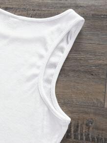 INAWLY 女式简约美国国旗无袖背心，适合夏季日常穿着