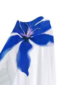 Swim Oasis 2 件套 2025 女士休闲度假细肩带三角上衣、侧系带下装和长网纱裙，3 件套泳衣/比基尼夏季套装 - 彩色 - 查看 5