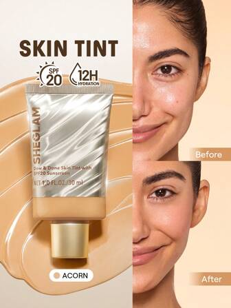 Dew & Done Teint Teinté Spf20-Acorn Marque Beauté Visage Maquillage CosméTique Pour Femmes Filles Parfait Pour Hiver IdéAl Pour Y2K ÉLéGant Mode Adapté Pour Anniversaire Xmas Cadeau FêTe PrêT Meilleure Couleur