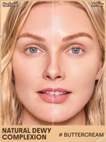 SHEGLAM Dew & Done Kem NềN MỏNg Nhẹ VớI Spf20-Buttercream ThươNg HiệU LàM đẹP Trang đIểM Mỹ PhẩM Cho Phụ Nữ Và Cô GáI HoàN HảO Cho MùA Hè MùA XuâN Lý TưởNg Cho Y2K ThờI Trang Sang TrọNg Phù HợP Cho Sinh NhậT NgàY CủA Mẹ Quà TặNg TiệC SẵN SàNg MàU SắC TốT NhấT - Buttercream - Xem 2