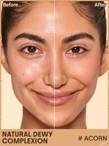 SHEGLAM Dew & Done Kem NềN MỏNg Nhẹ VớI Spf20-Acorn ThươNg HiệU LàM đẹP Trang đIểM Mỹ PhẩM Cho Phụ Nữ Và Cô GáI HoàN HảO Cho MùA Hè MùA XuâN Lý TưởNg Cho Y2K ThờI Trang Sang TrọNg Phù HợP Cho Sinh NhậT NgàY CủA Mẹ Quà TặNg TiệC SẵN SàNg MàU SắC TốT NhấT - Acorn - Xem 3