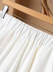 Rusticease 2pcs Women Floral Print Short Sleeve Top And Elastic Waist Pants Set