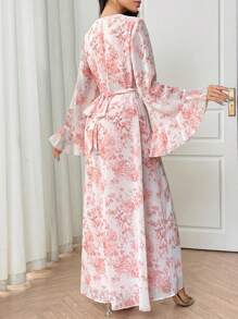 Yasmyna Women's Arabic Style Dress, Fashionable For Summer - Multicolor - View 3