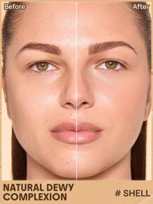 SHEGLAM Dew & Done Kem NềN MỏNg Nhẹ VớI Spf20-Shell ThươNg HiệU LàM đẹP Trang đIểM Mỹ PhẩM Cho Phụ Nữ Và Cô GáI HoàN HảO Cho MùA Hè MùA XuâN Lý TưởNg Cho Y2K ThờI Trang Sang TrọNg Phù HợP Cho Sinh NhậT NgàY CủA Mẹ Quà TặNg TiệC SẵN SàNg MàU SắC TốT NhấT - Shell - Xem 3