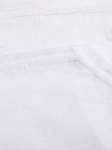 INAWLY Women's Regular Crew Neck Short Sleeve Casual T-Shirt With Elephant Print, Summer