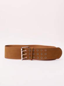 MUSERA Embellished Studded PU Belt Edgy Fun For Festival