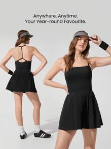 GLOWMODE Viseira Leve, Secagem Rápida e À Prova D'água Ajustável para o Sol, Exercícios na Academia, Caminhadas, Praia, Piscina, Férias, Viagens e Uso Diário Ativo - Chumbo - Visão 6