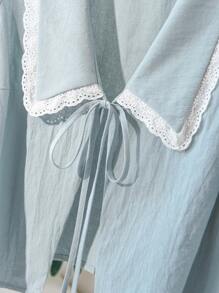 CosyJoli Plus Size Women Summer Romantic Holiday 2pcs Set, Women Shirt + Women Pants