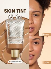 SHEGLAM Dew & Done Spf20輕薄粉底-Cappuccino 品牌 美容 化妝 化妝品 適合女性與女孩 完美搭配夏季春季 Y2K 時尚 流行 生日 母親節禮物 假期 派對準備就緒 最佳顏色 - Cappuccino - 查看 1