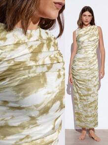 Maija Đầm Maxi Hồng Họa Tiết Hoa Mới Mùa Xuân & Mùa Hè Hiện Đại Sang Trọng Cho Nữ, Thanh Lịch Thường Ngày Lãng Mạn Ngày Lễ Thích Hợp Cho Đi Chơi, Tụ Tập, Khách Dự Tiệc, Phong Cách Cổ Điển, Ngày Lễ Tình Nhân - Nhiều màu - Xem 3