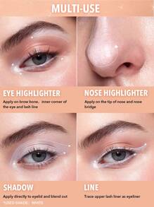 SHEGLAM Lápiz de ojos Big N' Bright - Escarcha