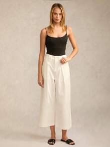 SHEIN BASICS 3pcs/Set Women Solid Color Knit Camisole Bodysuit, Casual & Fitted - Multicolor - View 6