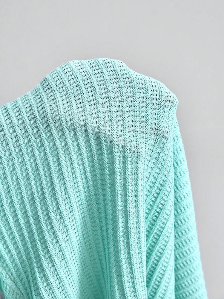 2025 Men's Summer Casual Short Sleeve Knit Top,Polo Collar Solid Color Turquoise Blue Knitwear For Autumn,Vacation,Beach Resort,Office,Party