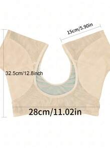 1 pieza Chaleco para el sudor axilar, almohadillas lavables para el sudor axilar, protectores de sudor transpirables para las axilas, a prueba de sudor y lavables para mujeres, niñas y damas, para axilas y hombros, a prueba de sudor y de secado rápido (L) Cuidado corporal para viaje, deporte, exterior, verano, pegatinas, Día de San Valentín del niño, Día de San Valentín de la mujer