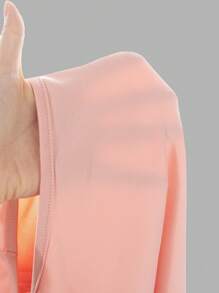 SHEIN Girlism 4pcs/Set Tween Girls' Casual Street Knit Solid Color Mock Neck Romper, School, Campus, College - Multicolor - View 13