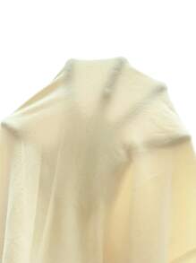 Firerie Spring/Summer Off Shoulder Long Sleeve Bodycon Dress With Side Slit - Apricot - View 3