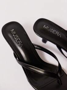 MUSERA Heeled Kitten Sandal Cute Fun Girly For Summer