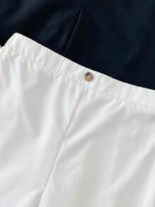 4pcs Tween Boys Casual School Style Solid Color Shorts, Suitable For Commute, School, Daily Casual Wear, Sports, Spring & Summer