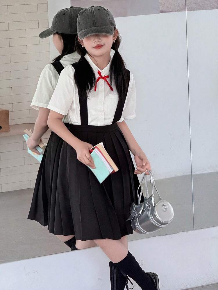 Tween Girls Fall Outfit Shirt Set