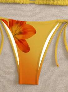 Swim Chiccia Women 2pcs/Set Halter Neck Bikini - Multicolor - View 4