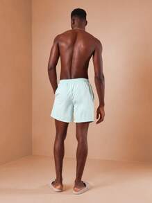 SUMWON Premium Beach Swimming Trunks Athletic Boardshorts Adjustable Waist Summer Pool Shorts Water Sports Leisure Swim Trunks