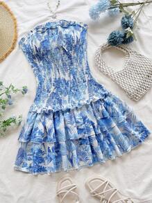 Blue and White