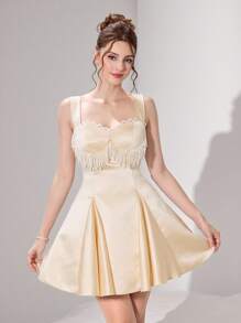 Poshira Rochie de petrecere (cu ornamente intense) Rochii de femei Rochii de ziua de naștere Rochii scurte de vară Rochii de serviciu de vară Rochii de mireasă pentru femei, Rochie de bal