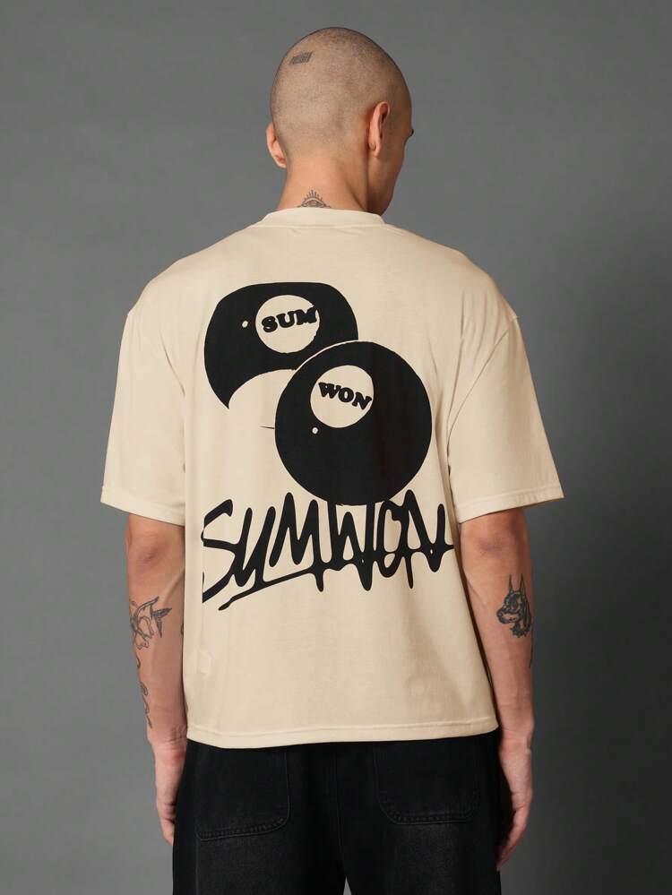Cotton Jersey Casual Streetwear Relaxed Fit T Shirt With Graphic Print