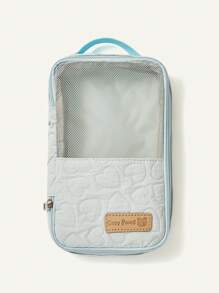 Cozy Pixies Baby Blue Diaper Storage Bag, For Diaper, Clothes And Other Items, Can Be Placed In Mommy Bag - Baby Blue - View 3