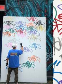 Graffiti Flow Pen Oil-Based Round Head 18mm/55ml Hand-Painted Signature Pen Paint Pen Can Be Re-Used With Replaceable Ink Back To School - Multicolor - View 10