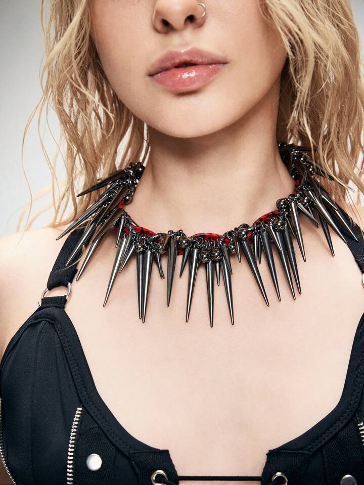 Leather Choker Unusual Choker Necklaces Rare Dior By John Galliano