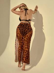 Auralis Plus Size Swimsuit Set, Fashionable For Summer - Multicolor - View 2