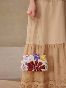 MOTF PREMIUM VÍ CLUTCH THÊU HOA CHO NỮ - Nhiều màu - Xem 7