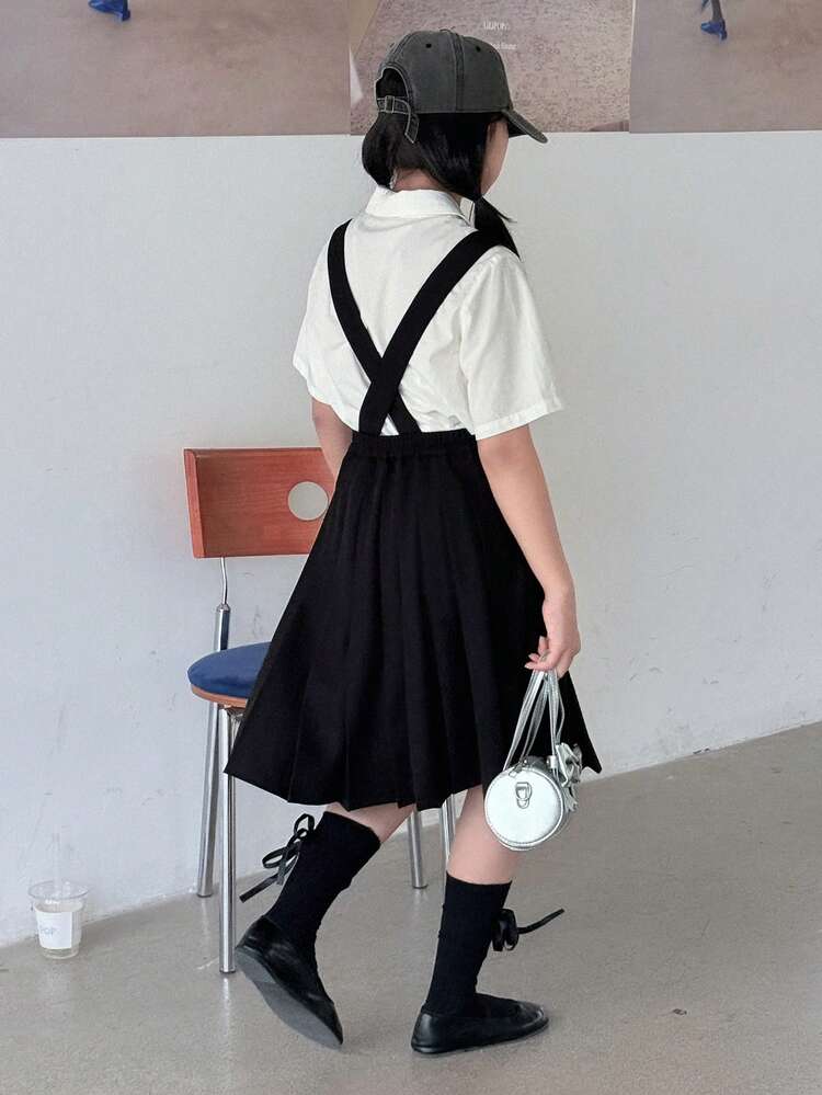 Tween Girls Fall Outfit Shirt Set