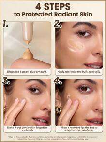 SHEGLAM Dew & Done Spf20輕薄粉底-Chestnut 品牌美妝化妝品 適合女士與女孩 - 栗子-30毫升 - 查看 9