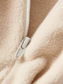 Cozy Pixies 1pc Soft & Comfortable Embroidered Lion Design Fleece Sleeping Bag