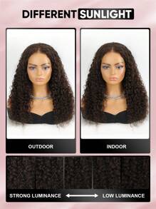 4# Dark Chocolate Brown Water Wave Wear & Go 4x4 Pre Cut  Lace Glueless Closure Wig Pure Stretch Breathable Cap 0 Skill Needed - S4 - View 6