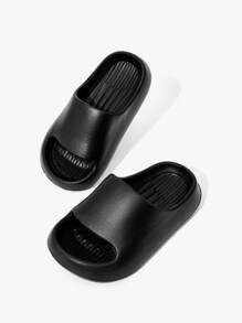 JNSQ 1 paire de sandales d'été antidérapantes en EVA pour enfants, sandales d'intérieur respirantes et chaussures de plage