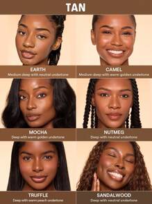 SHEGLAM Dew & Done Kem NềN MỏNg Nhẹ VớI Spf20-Earth ThươNg HiệU LàM đẹP Trang đIểM Mỹ PhẩM Cho Phụ Nữ Và Cô GáI HoàN HảO Cho MùA Hè MùA XuâN Lý TưởNg Cho Y2K ThờI Trang Sang TrọNg Phù HợP Cho Sinh NhậT NgàY CủA Mẹ Quà TặNg TiệC SẵN SàNg MàU SắC TốT NhấT - Earth - Xem 6